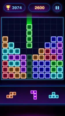 Glow Block Puzzle android App screenshot 0